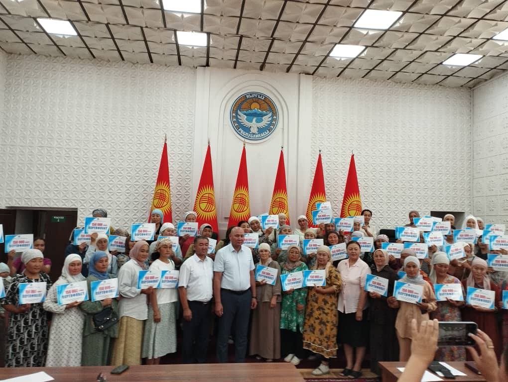 Суу-Башы айыл аймагы боюнча  24 жаранга ишкердикке багытталган сертификаттар берилди