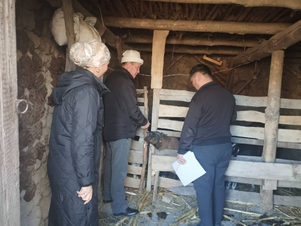 Социалдык контракт алган жарандардын үйлөрүнө мониторинг жүргүзүлүүдө