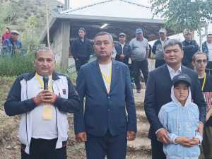 Суу-Башы айыл өкмөтү эл аралык фестивалга келген конокторду тосуп, коноктоп узатты