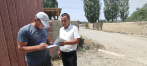 Кара-Булак айылында кызыл сызыкка байланыштуу түшүндүрүү иштери жүргүзүлдү.