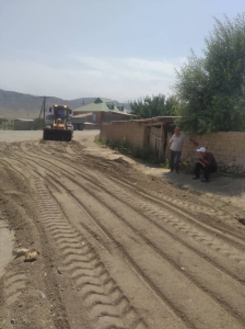 Боз-Адыр айылынын ички жолдору оңдолууда