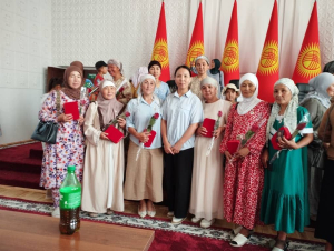 Суу-Башы айыл аймагынан дагы бир нече эне мамлекеттик сыйлыкка ээ болушту